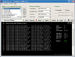 Ping Tester software